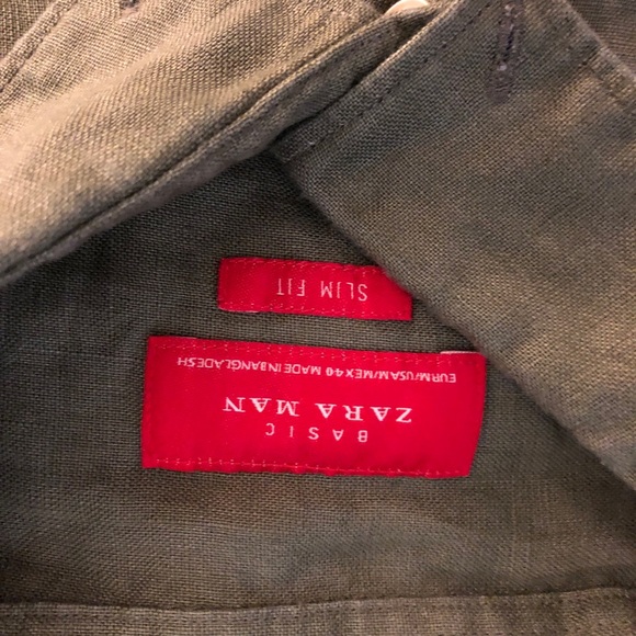 COPY - Zara - linen shirts - Picture 1 of 6